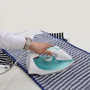 Strijkbescherming mesh mat hitte-isolatie anti-slip kledingstrijkmat handig gereedschap