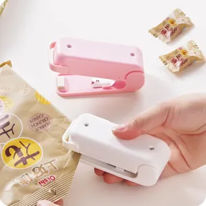 Mini Sigillatrice Portatile Per Sacchetti Macchina Per Sigillatura Termica Portatile Salvacibo In Plastica Per Snack Con Fondo Magnetico Per Cucina Domestica