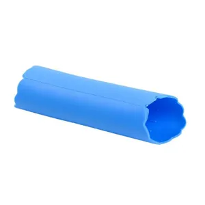 Blue silicone garlic peeler tube for kitchen easy peeling tool practical main image