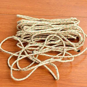 Multifunctional nylon windproof clothesline for laundry drying use, durable braided rope.