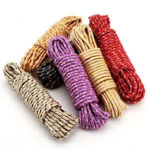 Multifunctional thickened nylon clothesline rope for household drying use durable