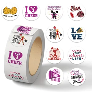 Adesivi In Carta Con Slogan Inglesi Motivazionali Da Cheerleader Per Laptop IPad Festa Decorativo Scrapbook Artigianato
