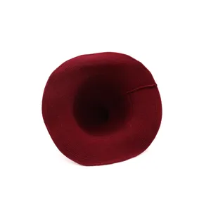 Chapeau de sorcière tricoté rouge vin femme, bonnet pointu en laine chaude, automne hiver.