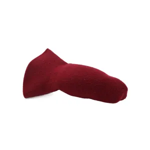 Chapeau sorcière tricot hiver chaud laine pointe casquette pli mode accessoire