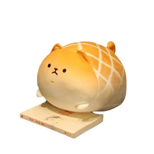 Cute corgi dog plush toy soft bread shiba inu doll cute animal pillow for kids and girls