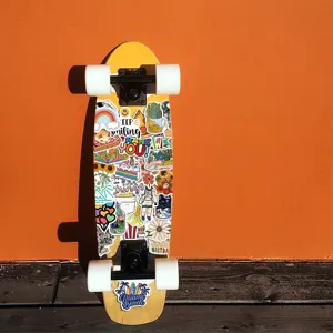 Set d'autocollants graffiti esthétiques, stickers en vinyle étanches pour valise guitare.