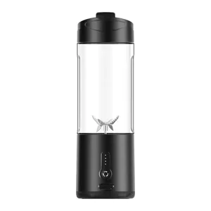 Portable Electric Juicer Cup USB Rechargeable Mini Fruit Blender Wireless Smoothie Maker Kitchen Household Appliance