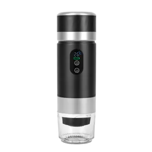 Portable electric espresso coffee maker USB rechargeable handheld capsule machine