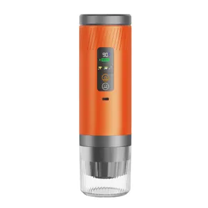 Portable Wireless Heating Espresso Capsule Coffee Machine Three In One Extraction Travel Outdoor Coffee Maker
