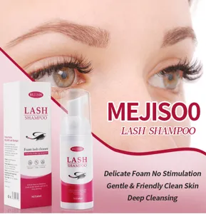 MEJISOO σαμπουάν βλεφαρίδων 60ml αφρός καθαρισμού και απαλό ντεμακιγιάζ ματιών.