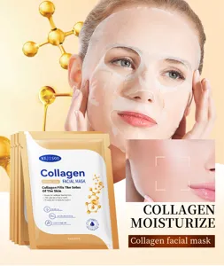 Collagen facial mask hydrating nourishing sheet mask 25ml for smooth and radiant skin care