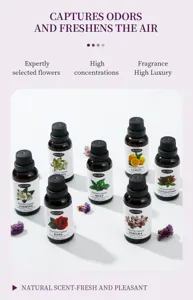 Plant extract essential oil set 30ml aromatherapy fragrance for humidifier air freshener