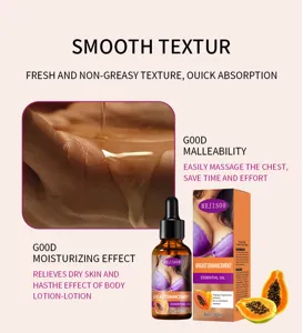Λάδι μασάζ στήθους 30ml, εκχύλισμα παπάγιας για σύσφιξη και ενυδάτωση του δέρματος.