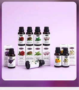 Plant extract essential oil set 30ml aromatheraphy oil humidifier plant fragrance bottles