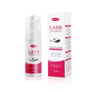 MEJISOO Wimper Shampoo Schuim Wimperreiniging Milde Oog Make-up Remover 60ml Pro