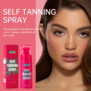 Découvrez le spray autobronzant MEJISOO pour un bronzage naturel et lumineux. Formule douce.