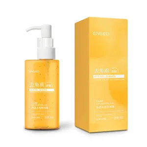 ENSEO Gel Exfoliant Sucre Brun Nettoyage en Profondeur Visage Et Corps Gommage Doux Hydratant Lissant Soin de la Peau