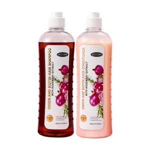 Onion Biotin Rosemary Shampoo and Conditioner Set 500ml Hair Care Nourishing Formula