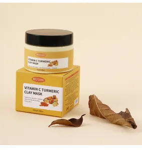 MEJISOO Vitamin C Turmeric Clay Mask 150g deep cleansing facial mask skincare for glowing skin