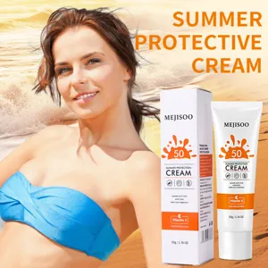 Sommer Schutz Sonnencreme SPF 50 Feuchtigkeitsspendende Wasserdichte Lotion