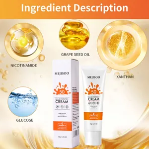 MEJISOO Sommer Schutz Sonnencreme LSF 50 feuchtigkeitsspendend Anti UV Gesicht Pflege