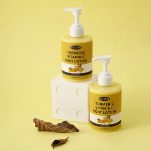 Locion corporal de curcuma y vitamina C hidratante suavizante cuidado piel 300g