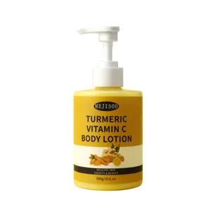 Loción Corporal Cúrcuma Vitamina C Hidratante Nutriente 300g Botella Bomba Imagen Principal