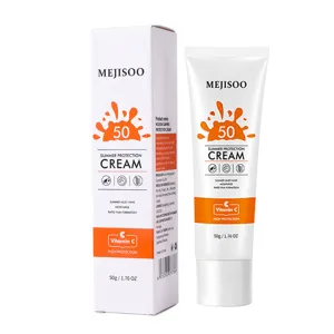MEJISOO Sommerschutz Creme LSF50 50g Sonnencreme Gesicht UV Schutz feuchtigkeitsspendend