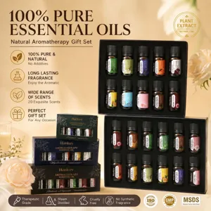 Aromatherapy Essential Oil Set Plant Extract Fragrance Gift Box Air Freshener Home Office Use