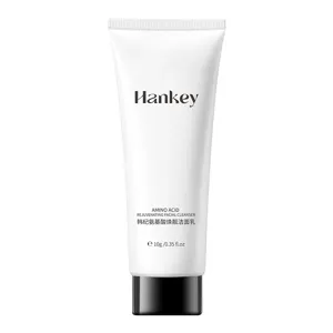Hanji Amino Acid Brightening Facial Cleanser Gentle Deep Cleansing Portable Travel Size Skincare Face Wash Tube