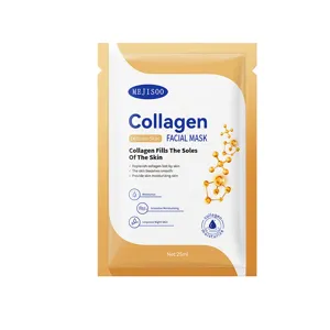 MEJISOO Collagen Facial Mask 25ml moisturizing and hydrating sheet mask for skin care.