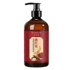 Shampooing Nourrissant aux Herbes et Essence Capillaire Extraits de Plantes Naturels Soin du Cuir Chevelu