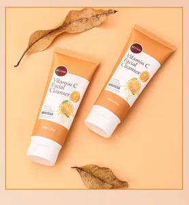 MEJISOO Limpiador Facial Vitamina C 100g hidratante nutritivo limpieza profunda para el cuidado piel.