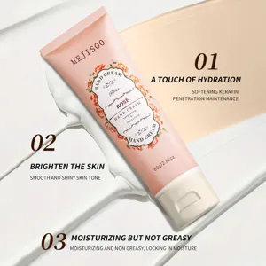 Mejisoo Moisturizing Hand Cream Botanical Extract Hydrating Hand Care Lotion Portable Travel Tube Hand Treatment For Women