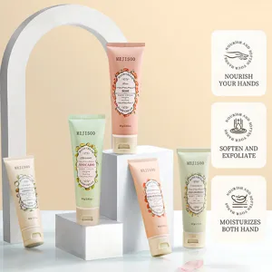 Floral fruity hand cream set 80g moisturizing nourishing long lasting hand care cream