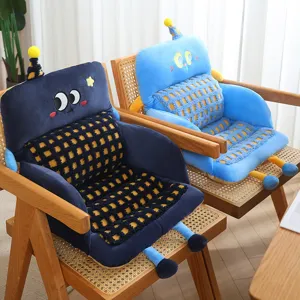 Winter thickened plush tatami lazy hip seat cushion lamb fleece warm chair pad for students