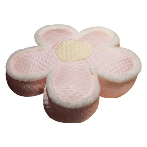 Cuscino a forma di fiore grazioso peluche morbido girasole cuscino seduta divano ufficio