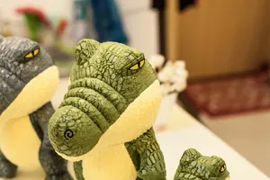 Lindo cocodrilo de simulación peluche juguete suave muñeco cojín regalo de cumpleaños niños