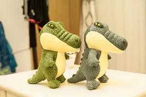 Lindo cocodrilo de peluche juguete suave muñeca regalo de cumpleaños para niños bonito