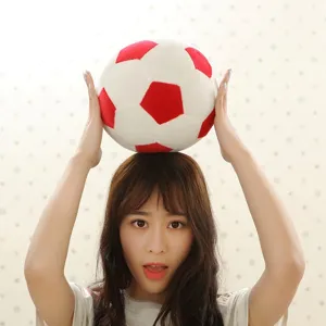 Plush soccer ball toy, soft stuffed football pillow for kids, cute doll birthday gift.