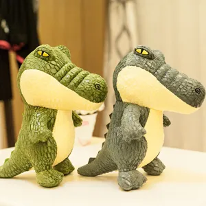 Simulación Cocodrilo Juguete de Peluche Lindo Pequeño Caimán Muñeco de Peluche Colgante de Bolso Compañero Juguete Suave Regalo de Cumpleaños