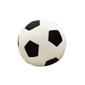 New simulation soccer plush toy cute ball shaped pillow for kids birthday gift main view