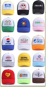 Gorra trucker personalizada red gorra de béisbol publicitaria sombrero de sol con logo
