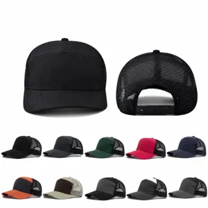Unisex Quick Drying Mesh Trucker Hat Adjustable Snapback Baseball Cap Breathable Sunshade Outdoor Cap For Men Women