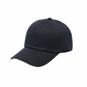Vue détaillée de la casquette en coton avec dimensions précises de la visière et calotte.
