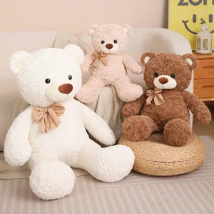 Simpatico grande orsacchiotto peluche morbido bambola regalo ideale per bambini e ragazza