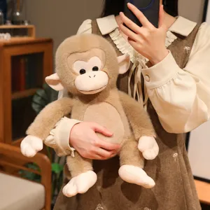 Niedliches Plüschtier Affe realistische Stofftier Kuscheltier weiche Puppe Geschenk Kind
