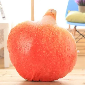 Cuscino in peluche con frutta di simulazione 3D creativo morbido cuscino fragola per divano