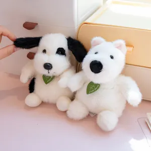 Cute plush dog toy stuffed animal soft doll desktop decoration gift for kids and car ornament