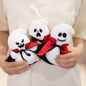 Pendentif en peluche fantôme d'Halloween mignon poupée effrayante décoration de fête